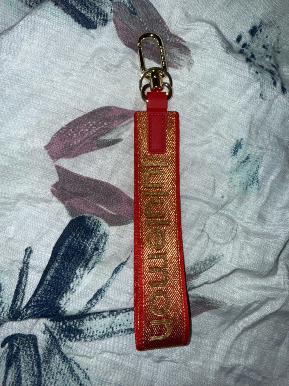 Lululemon Never Lost Keychain Lunar New Year